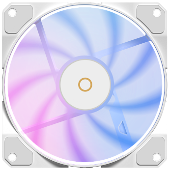 Вентилятор для корпуса Ocypus Beta F12 WH ARGB, Белый (Beta-F12-WH1AM00X-GL)