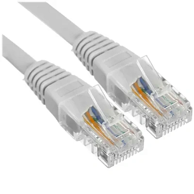 Патч-корд UTP Cablexpert PP6U-20M  кат.6, 20 м, литой, многожильный (серый) (PP6U-20M)