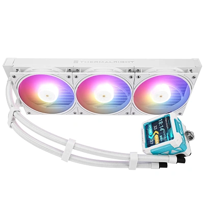 Кулер с водяным охлаждением Thermalright Frozen Warframe PRO 360 WHITE ARGB (TL-P12W-S)