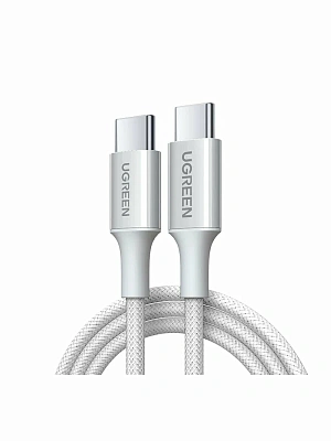 Кабель UGREEN USB C - USB C, 480Mbps, 60W, 1m, L501 (35334) 