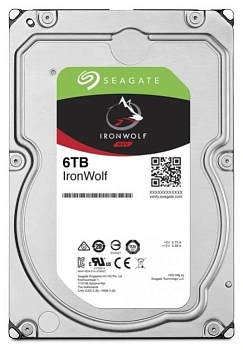 Жесткий диск для NAS систем  6Tb HDD Seagate IronWolf SATA 6Gb/s 5400rpm 3.5" 256Mb ST6000VN001 (ST6000VN001) Жесткий диск для NAS систем  6Tb HDD Seagate IronWolf SATA 6Gb/s 5400rpm 3.5" 256Mb ST6000VN001 (ST6000VN001)