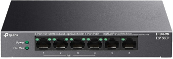 Коммутатор TP-Link LS106LP (LS106LP(UN))