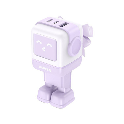 Зарядное устройство Nexode Robot GanN, Purple CD361 (35291)