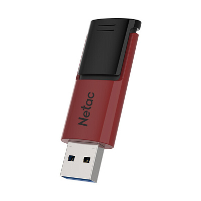 Флэш-накопитель Netac U182 Red USB3.0 Flash Drive 256GB, up to 130MB/s, retractable (NT03U182N-256G-30RE)