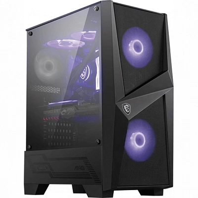 Компьютерный корпус MSI MAG FORGE 100M ATX/mATX/Mini-ITX Mid-Tower (MAG FORGE 100M)