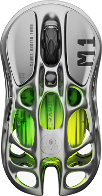 Мышь GravaStar Mercury M1 Pro, Gray (GRAVASTAR M1 PRO_GRY)