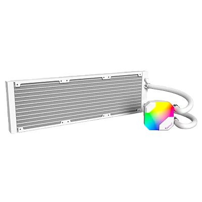 Водяное охлаждение для CPU Montech HyperFlow ARGB 360, White (HyperFlow ARGB 360 (W))