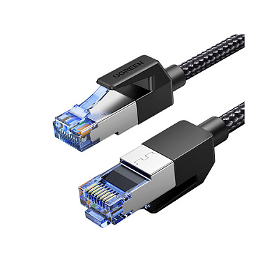 Патч-корд 8 Cat, F/FTP,  1m, NW153 (80429) UGREEN (UGR-80429)
