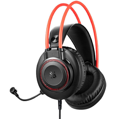 Гарнитура A4Tech Bloody G200, Black-Red (G200)