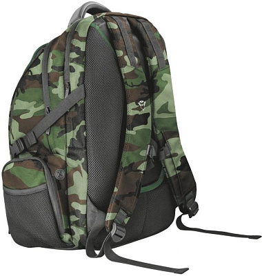 Рюкзак Trust GXT 1250G Hunter Gaming 17,3" зелёный-камуфляж (23868)