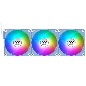 Кулер для компьютерного корпуса Thermaltake CT120 ARGB Sync PC Cooling Fan Hydrangea Blue 3 pack (CL-F198-PL12BU-A)