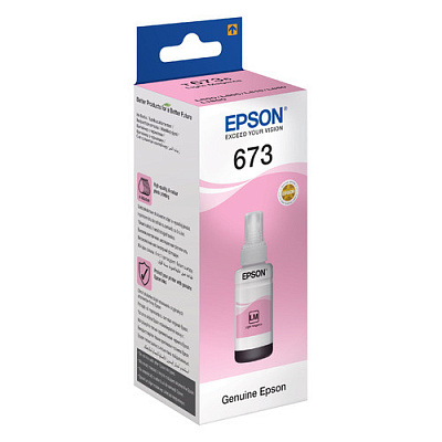 Контейнер с чернилами Epson C13T67364A L800 Light Magenta ink bottle 70ml (C13T67364A_N)