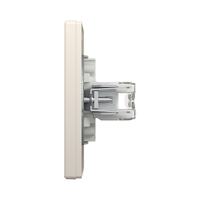 Розетка двойная компьютерная SE EPH4800123 Asfora RJ45 кат. 6 в сборе кремовый (EPH4800123)