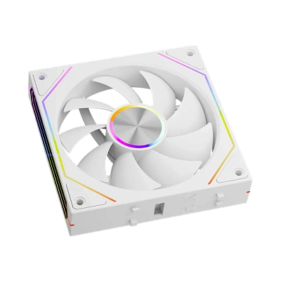 Вентилятор для корпуса PCCooler F3 X120 ARGB WH White (F3 X120 ARGB WH 3IN1)