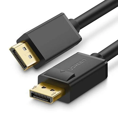 Кабель Ugreen DP102 M/M Cable 1m (Black) (10244)