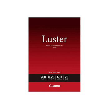 Глянцевитая фотобумага Canon LU-101 Pro Luster A3+ 20 шт. (6211B008)