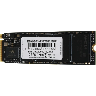 Твердотельный накопитель 512GB SDD AMD RADEON R3 Series M.2 PCIe 3.0 2280 (R3MP30512G8)