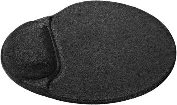 Эргономичный коврик для компьютерной мыши Defender Гелевый Easywork, черный (50905)