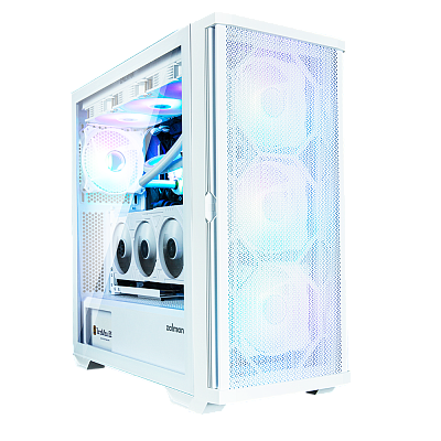  Компьютерный корпус Zalman Z10 DUO White без Б/П (Z10 Duo white)