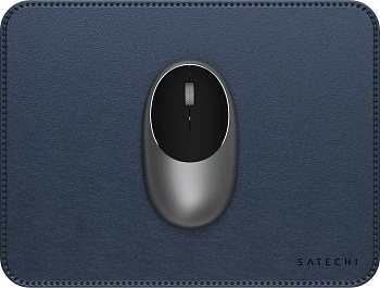Коврик для мыши SATECHI Vegan-Leather Premium Mouse Pad, Blue (ST-LMPB)