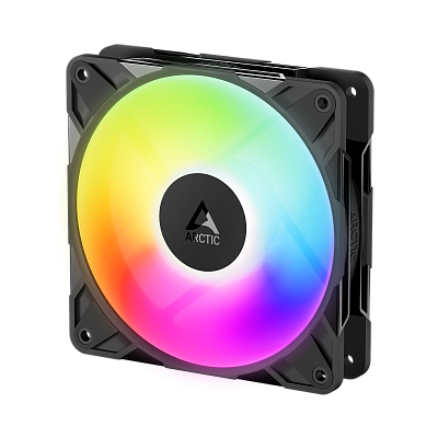 Кулер для корпуса ARCTIC P12 Pro Reverse A-RGB, Black (ACFAN00322A)