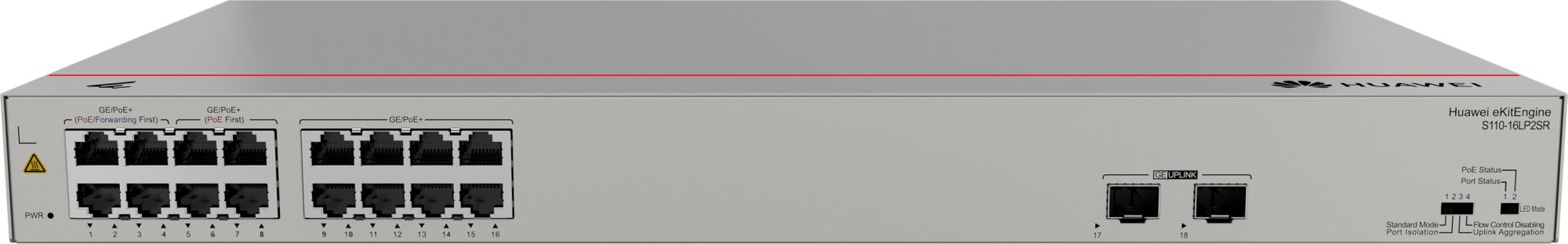 Коммутатор Huawei S110-16LP2SR (98012197)