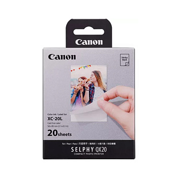Картридж сублимационный Canon COLOUR INK/LABEL SET XC-20L (6755C002AA)