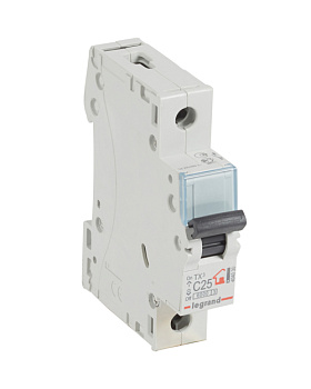 Legrand 404030 Авт.выкл.TX3 C25A 1П 6000 (404030)