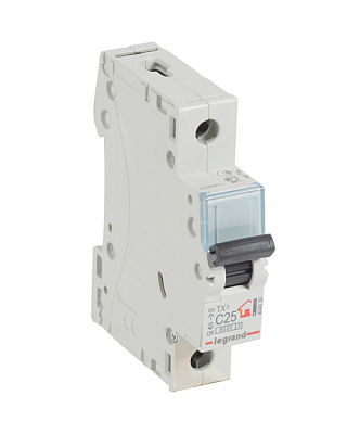 Legrand 404030 Авт.выкл.TX3 C25A 1П 6000 (404030)