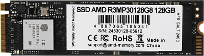 Твердотельный накопитель 128GB SDD AMD RADEON R3 (R3MP30128G8)