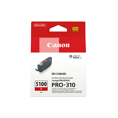 Чернильный картридж Canon PFI-5100 Red (6958C001AA)
