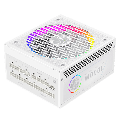Блок питания Gamemax RGB PRO 1050G WH Gold (2109-1050B0047)