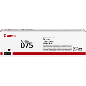 Картридж Canon CARTRIDGE 075 Black (6365C002AA)