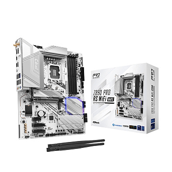 Материнская плата ASRock Z890 PRO RS WIFI WHITE (Z890 PRO RS WIFI WHITE)