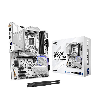 Материнская плата ASRock Z890 PRO RS WIFI WHITE (Z890 PRO RS WIFI WHITE)