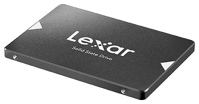 Твердотельный накопитель LEXAR NS100 256GB SSD, 2.5”, SATA (6Gb/s), up to 520MB/s Read and 440 MB/s write EAN: 843367116195 (LNS100-256RB)