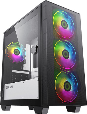 Компьютерный корпус Gamemax Aero mini - Black (1110-6607R0017)