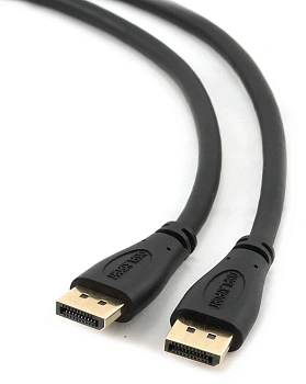 Кабель SVGA, DisplayPort to DisplayPort, 3м, Cablexpert CC-DP-10, black (CC-DP-10)