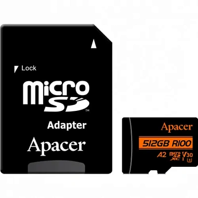 Карта памяти Apacer 512Gb (AP512GMCSX10U8-R)