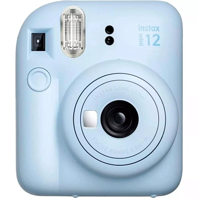 Фотоаппарат моментальной печати FUJIFILM INSTAX MINI 12 BUNDLE СLEAR CASE + L20PK BLUE (N0000002884)