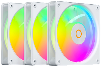 Вентилятор для корпуса Ocypus Gamma F12 Elite WH ARGB REVERSE BLADE 3-IN-1 (Gamma-F12-WH3AM01E-GL)