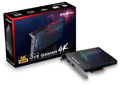 Карта видеозахвата AverMedia Live Gamer 4K GC573, PCIe x4 (61GC5730A0AS)