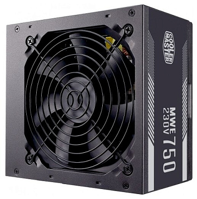 Блок питания CoolerMaster MWE V2 750 WHITE 750W 240V Active PFC, КПД >85% MPE-7501-ACABW-EU (MPE-7501-ACABW-EU)