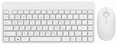 Клавиатура + мышь беспроводная SmartBuy 220349AG (SBC-220349AG-W)
