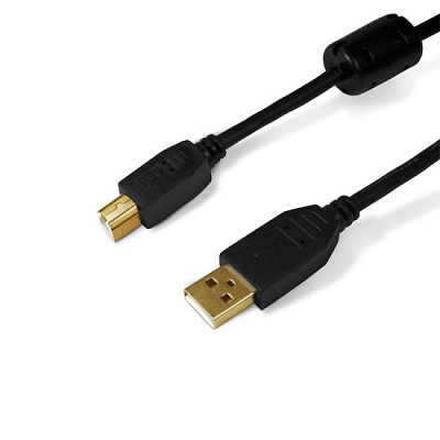 Интерфейсный кабель A-B SHIP SH7013-5B Hi-Speed USB 2.0 30В (SH7013-5B)