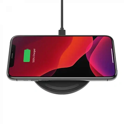 Беспроводное зарядное устройство BOOST CHARGE 15В, черный (WIA002btBK)