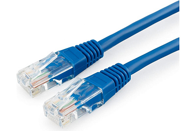 Патч-корд UTP Cablexpert, кат. 5e, 3м, синий (PP10-3M/B)