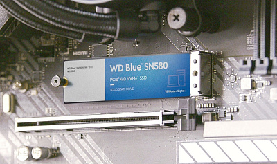 Твердотельный накопитель SSD SANDISK Blue M.2, 500GB (WDS500G3B0E-00CHF0)