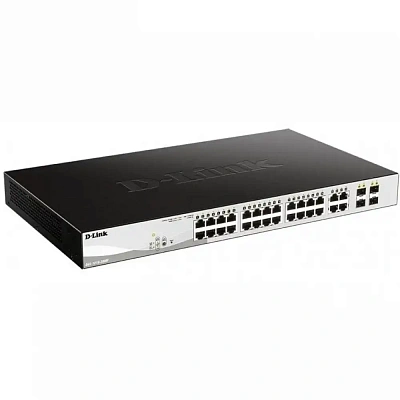 Коммутатор D-Link DGS-1210-28MP (DGS-1210-28MP/F3A)