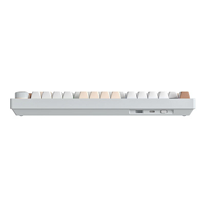 Клавиатура AULA Hi75C Pro, Turquoise switch (Hi75C Pro White+Brown+Light Yellow)